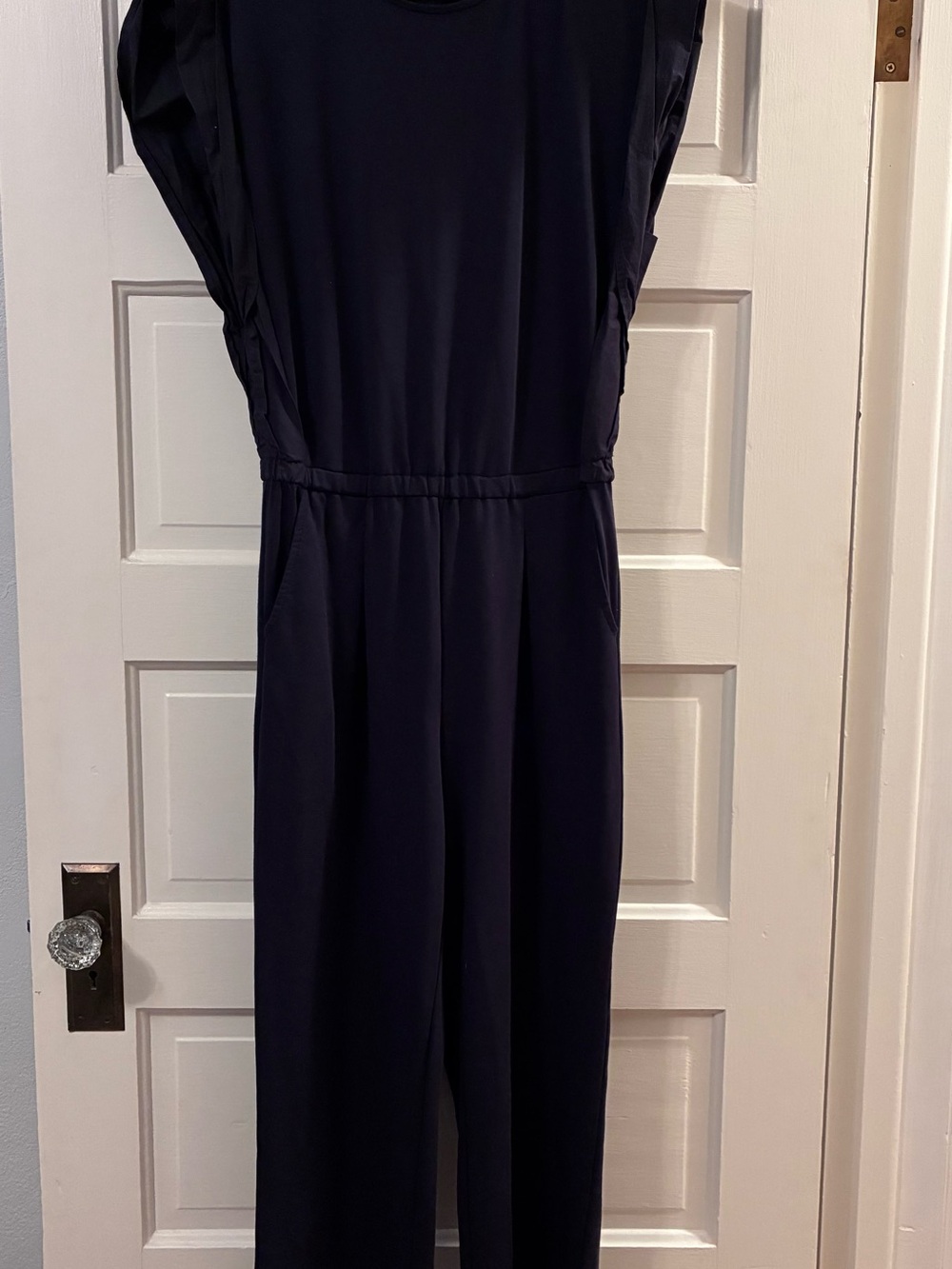 Sundays by Wear Sundays Anthropologie Small Navy Jumpsuit with Front Pockets